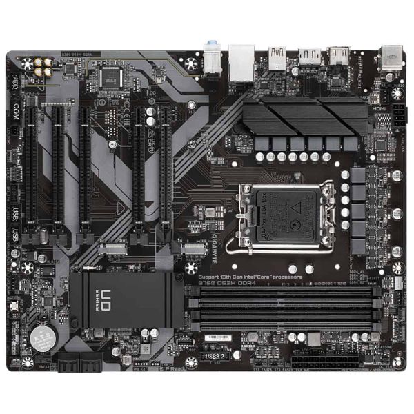 GIGABYTE B760 DS3H DDR4 moederbord Intel B760 Express LGA 1700 ATX (B760 DS3H DDR4)