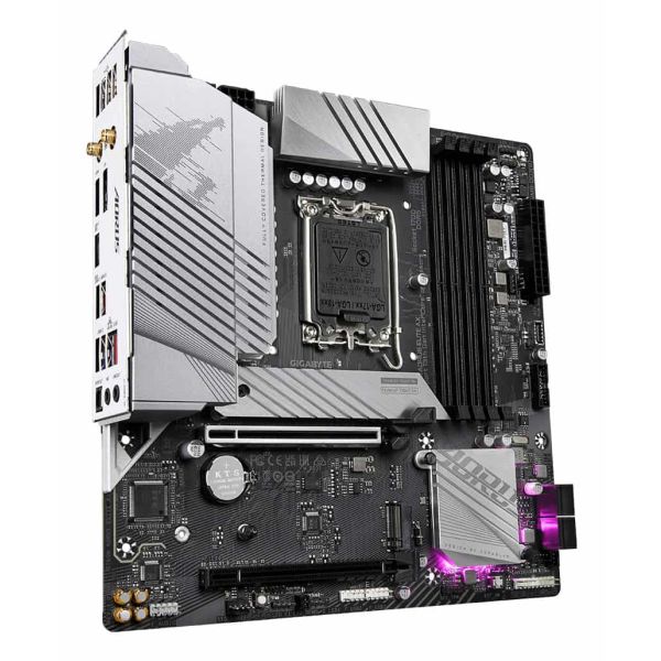 GIGABYTE B760M AORUS ELITE AX moederbord Intel B760 Express LGA 1700 micro ATX (B760M AORUS ELITE AX)