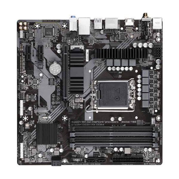 Gigabyte B760M DS3H AX DDR4 moederbord Intel B760 Express LGA 1700 micro ATX (B760M DS3H AX DDR4) Gigabyte B760M DS3H AX DDR4 moederbord Intel B760 Express LGA 1700 micro ATX (B760M DS3H AX DDR4)
