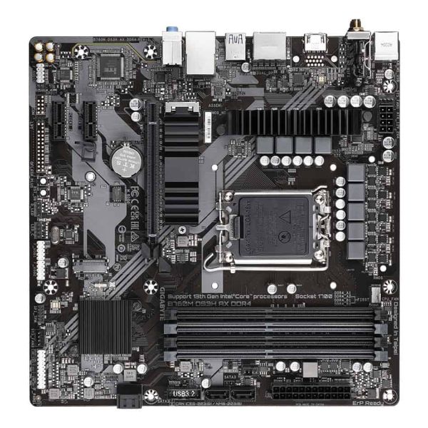 GIGABYTE B760M DS3H AX DDR4 moederbord Intel B760 Express LGA 1700 micro ATX (B760M DS3H AX DDR4)