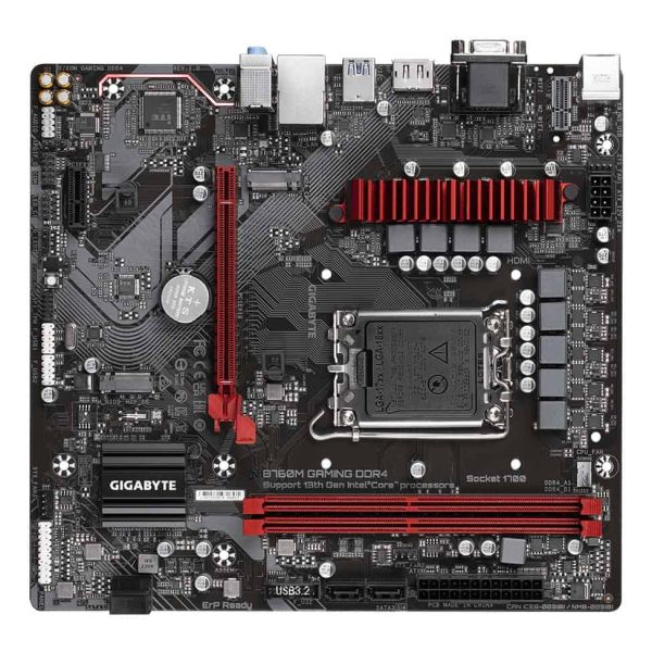 GIGABYTE B760M GAMING DDR4 moederbord Intel B760 Express LGA 1700 micro ATX (B760M GAMING DDR4)