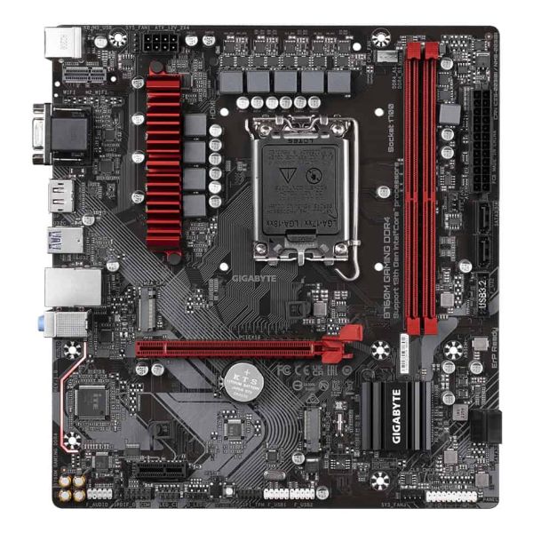 GIGABYTE B760M GAMING DDR4 moederbord Intel B760 Express LGA 1700 micro ATX (B760M GAMING DDR4)