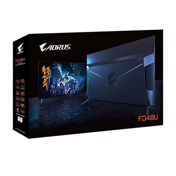Gigabyte FO48U 120,7 cm (47.5") 3840 x 2160 Pixels 4K Ultra HD OLED Zwart (FO48U)