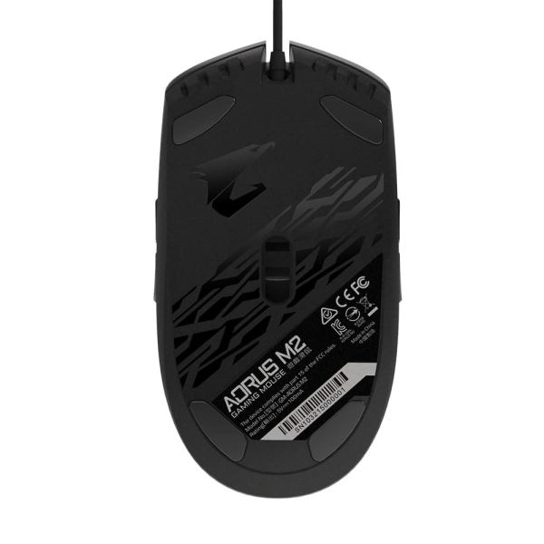 GIGABYTE AORUS M2 muis Gamen Ambidextrous USB Type-A Optisch 6200 DPI (GM-AORUS M2) GIGABYTE AORUS M2 muis Gamen Ambidextrous USB Type-A Optisch 6200 DPI (GM-AORUS M2)