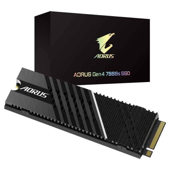 Gigabyte AORUS Gen4 7000s M.2 2000 GB PCI Express 4.0 3D TLC NAND NVMe (GP-AG70S2TB)