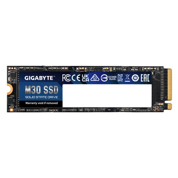 GIGABYTE M30 1 TB M.2 PCI Express 3.0 NVMe TLC 3D NAND (GP-GM301TB-G)