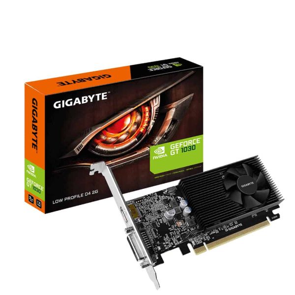 Gigabyte GV-N1030D4-2GL videokaart NVIDIA GeForce GT 1030 2 GB GDDR4 (GV-N1030D4-2GL) Gigabyte GV-N1030D4-2GL videokaart NVIDIA GeForce GT 1030 2 GB GDDR4 (GV-N1030D4-2GL)
