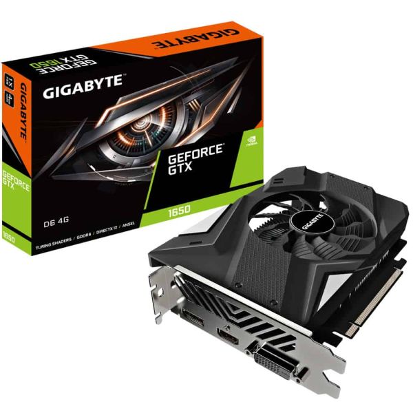 GIGABYTE GeForce GTX 1650 D6 4G (rev. 2.0) NVIDIA 4 GB GDDR6 (GV-N1656D6-4GD 2.0)