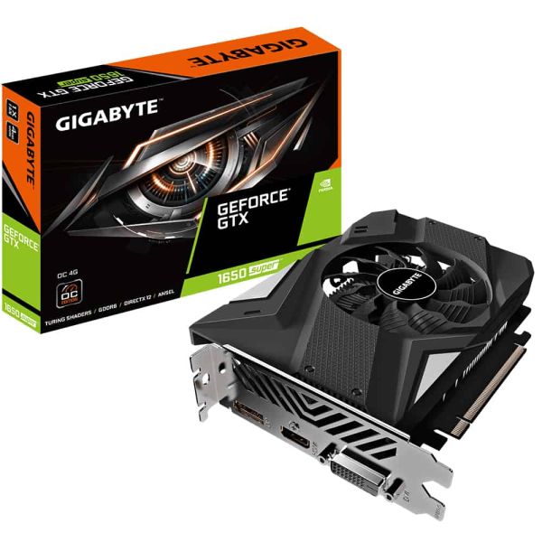 Gigabyte GV-N165SOC-4GD videokaart NVIDIA GeForce GTX 1650 SUPER 4 GB GDDR6 (GV-N165SOC-4GD)
