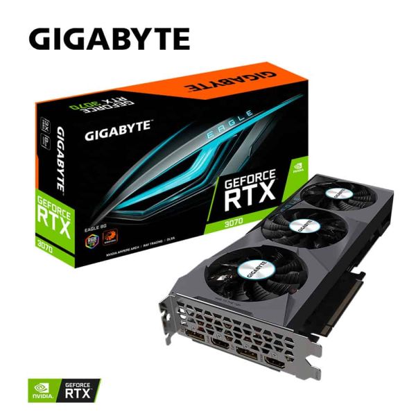 GIGABYTE EAGLE GeForce RTX 3070 8G (rev. 2.0) NVIDIA 8 GB GDDR6 (GV-N3070EAGLE-8GD 2.0)