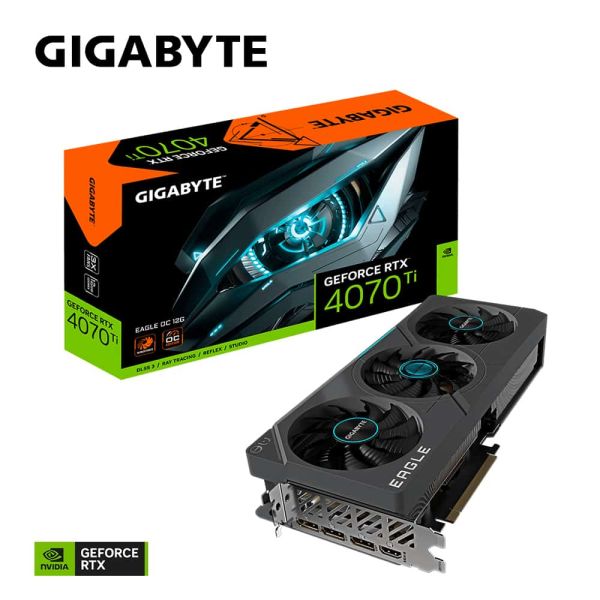 Gigabyte GeForce RTX 4070 Ti EAGLE OC 12G NVIDIA 12 GB GDDR6X (GV-N407TEAGLE OC-12GD)