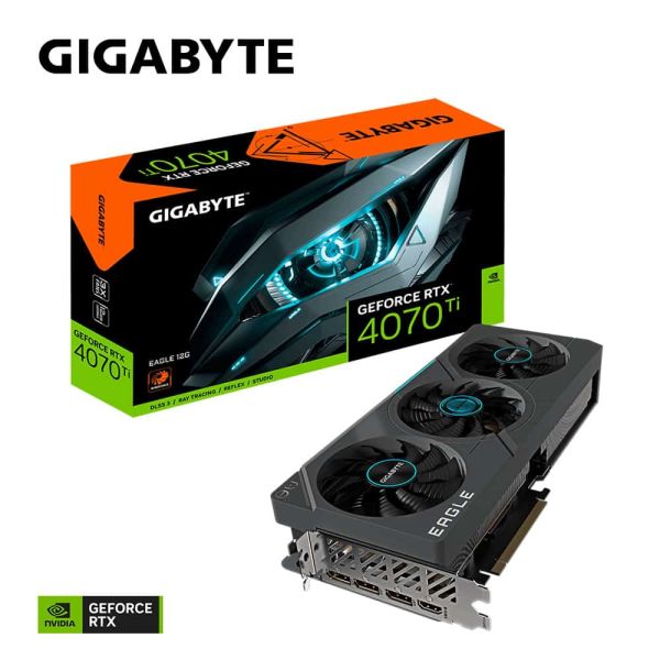 GIGABYTE EAGLE GeForce RTX 4070 Ti 12G NVIDIA 12 GB GDDR6X (GV-N407TEAGLE-12GD)