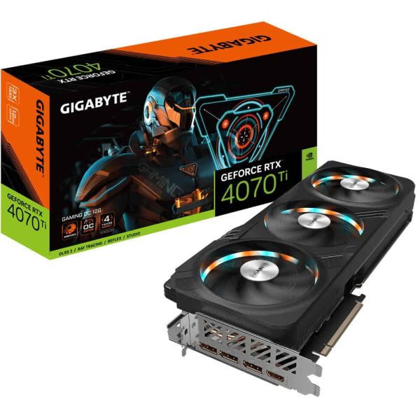 GIGABYTE GAMING GeForce RTX 4070 Ti OC 12G NVIDIA GeForce RTX 4070 Ti 12 GB GDDR6X (GV-N407TGAMING OC-12GD) GIGABYTE GAMING GeForce RTX 4070 Ti OC 12G NVIDIA GeForce RTX 4070 Ti 12 GB GDDR6X (GV-N407TGAMING OC-12GD)