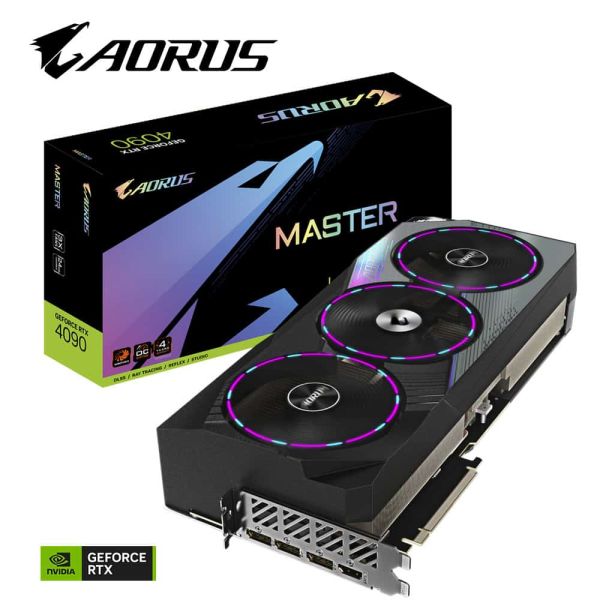 GIGABYTE AORUS GeForce RTX 4090 MASTER 24G NVIDIA 24 GB GDDR6X (GV-N4090AORUS M-24GD)