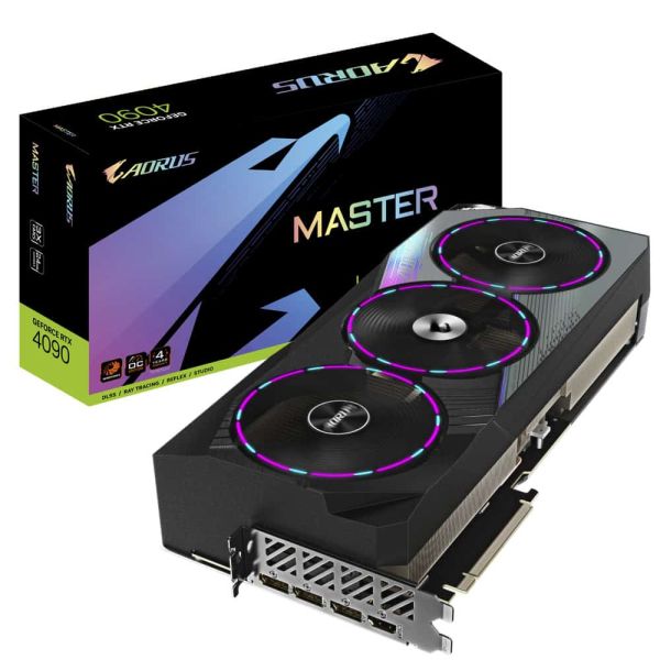 GIGABYTE AORUS GeForce RTX 4090 MASTER 24G NVIDIA 24 GB GDDR6X (GV-N4090AORUS M-24GD)