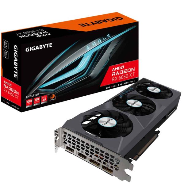 GIGABYTE EAGLE Radeon RX 6650 XT 8G AMD 8 GB GDDR6 (GV-R665XTEAGLE-8GD)
