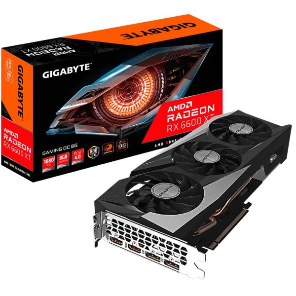 Gigabyte Radeon RX 6600 XT GAMING OC 8G AMD 8 GB GDDR6 (GV-R66XTGAMING OC-8G)