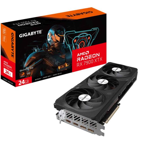 GIGABYTE GAMING Radeon RX 7900 XTX OC 24G AMD 24 GB GDDR6 (GV-R79XTXGAMING OC-24GD)