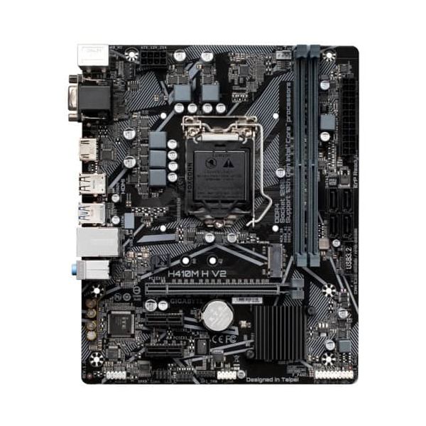 Gigabyte H410M H V2 moederbord Intel H410 LGA 1200 micro ATX (H410M H V2)