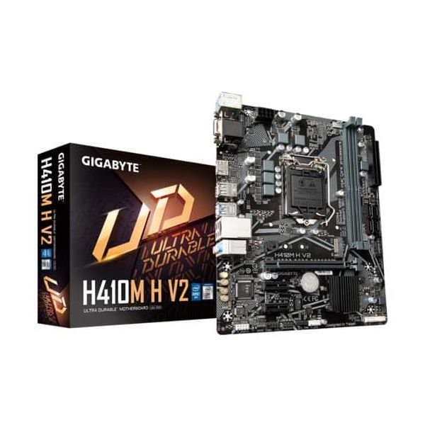 GIGABYTE H410M H V2 moederbord Intel H410 LGA 1200 (Socket H5) micro ATX (H410M H V2)