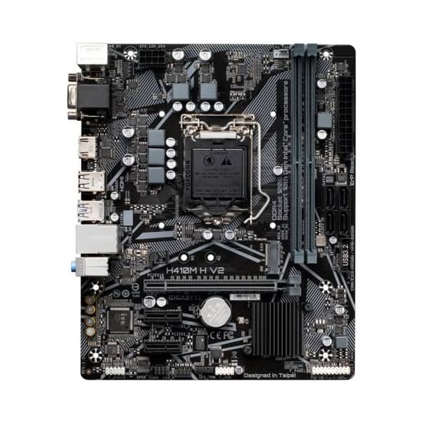 GIGABYTE H410M H V2 moederbord Intel H410 LGA 1200 (Socket H5) micro ATX (H410M H V2) GIGABYTE H410M H V2 moederbord Intel H410 LGA 1200 (Socket H5) micro ATX (H410M H V2)