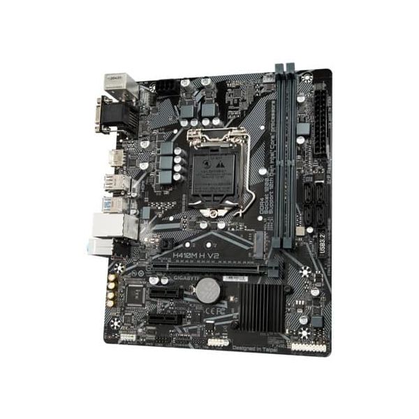 GIGABYTE H410M H V2 moederbord Intel H410 LGA 1200 (Socket H5) micro ATX (H410M H V2) GIGABYTE H410M H V2 moederbord Intel H410 LGA 1200 (Socket H5) micro ATX (H410M H V2)