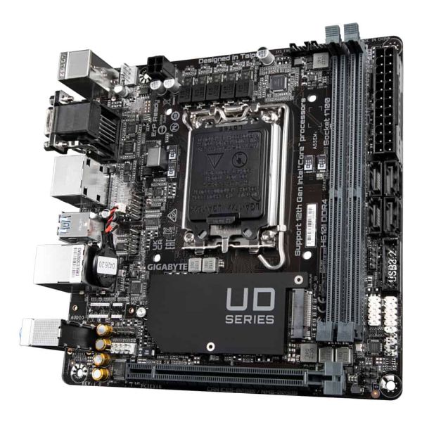 GIGABYTE H610I DDR4 moederbord Intel H610 Express LGA 1700 mini ITX (H610I DDR4) GIGABYTE H610I DDR4 moederbord Intel H610 Express LGA 1700 mini ITX (H610I DDR4)