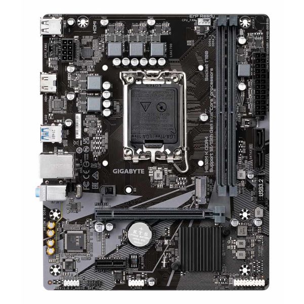 GIGABYTE H610M K DDR4 moederbord Intel H610 Express LGA 1700 micro ATX (H610M K DDR4)
