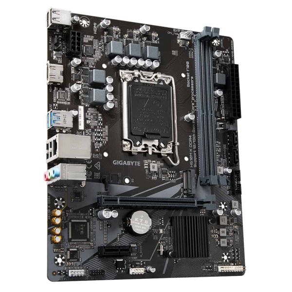 Gigabyte H610M K DDR4 1.0 moederbord Intel H610 Express LGA 1700 micro ATX (H610M K DDR4)