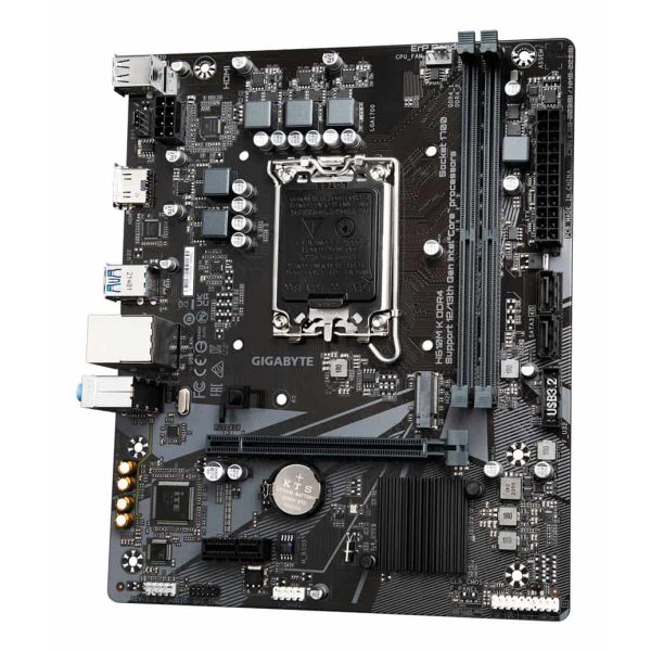 GIGABYTE H610M K DDR4 moederbord Intel H610 Express LGA 1700 micro ATX (H610M K DDR4)