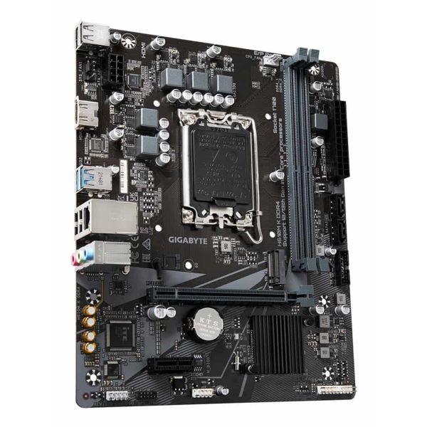 GIGABYTE H610M K DDR4 moederbord Intel H610 Express LGA 1700 micro ATX (H610M K DDR4)