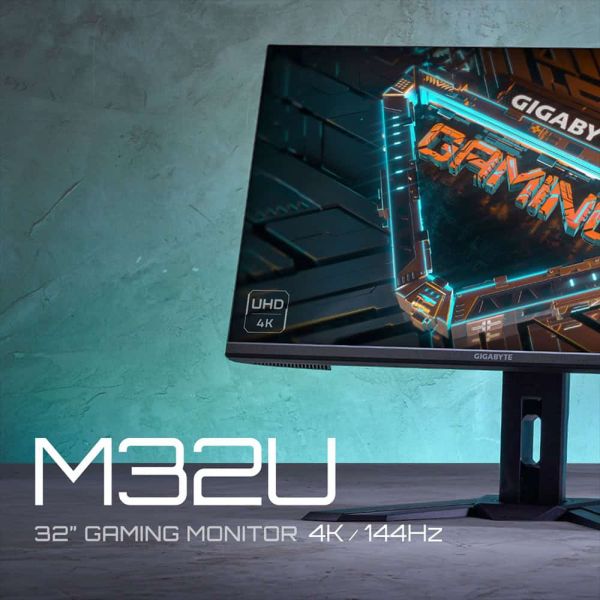 GIGABYTE M32U computer monitor 80 cm (31.5") 3840 x 2160 Pixels 4K Ultra HD LED Zwart (M32U)