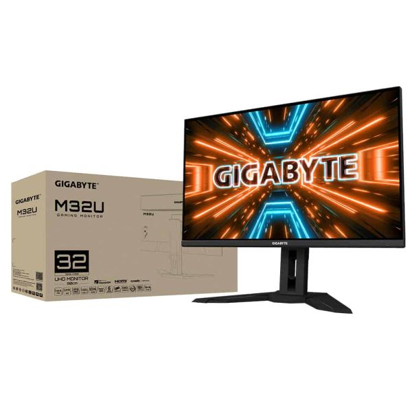 Gigabyte M32U 80 cm (31.5") 3840 x 2160 Pixels 4K Ultra HD LED Zwart (M32U-EK)