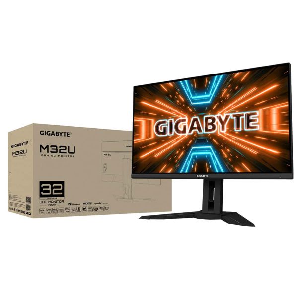Gigabyte M32U 80 cm (31.5") 3840 x 2160 Pixels 4K Ultra HD LED Zwart (M32U-EK)