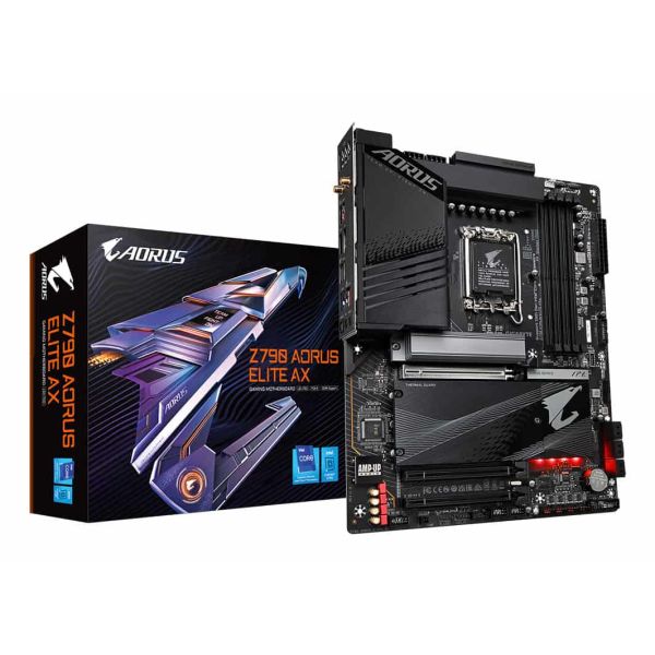 GIGABYTE Z790 AORUS ELITE AX moederbord Intel Z790 LGA 1700 ATX (Z790 AORUS ELITE AX 1.0)