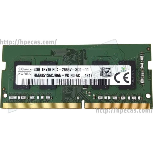 HP GNRC-SODIMM 4GB 2400MHz 1.2v DDR4 (862397-852)