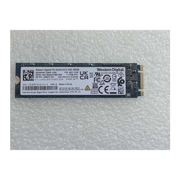 HP SPS-SSD 256GB M2 2280 PCIe-NVMe TLC SED (M07245-002)