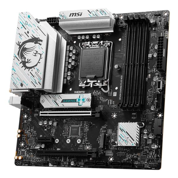 MSI B760M GAMING PLUS WIFI moederbord Intel B760 LGA 1700 micro ATX (7D99-017R)