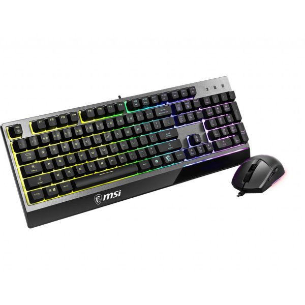 MSI S11-04DE601-CLA toetsenbord Inclusief muis USB QWERTY UK International Zwart (S11-04DE601-CLA)