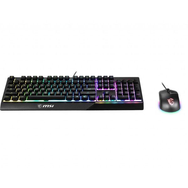 MSI S11-04DE601-CLA toetsenbord Inclusief muis USB QWERTY UK International Zwart (S11-04DE601-CLA)
