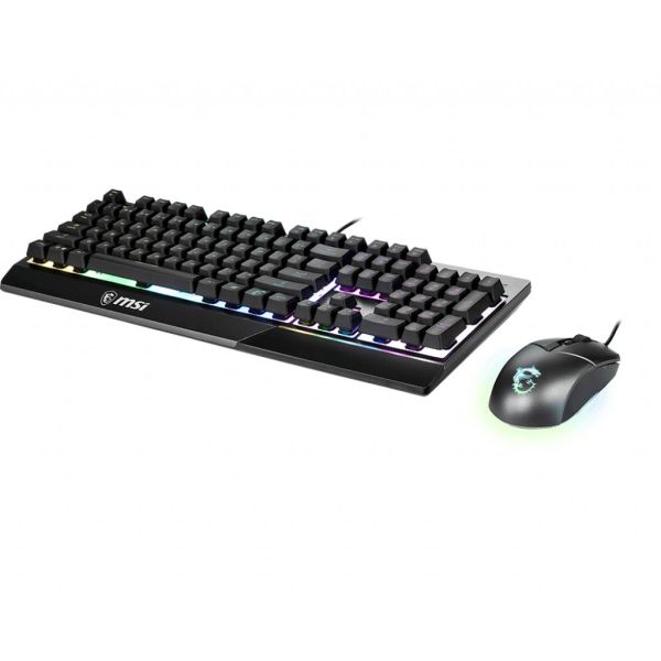 MSI S11-04DE601-CLA toetsenbord Inclusief muis USB QWERTY UK International Zwart (S11-04DE601-CLA)