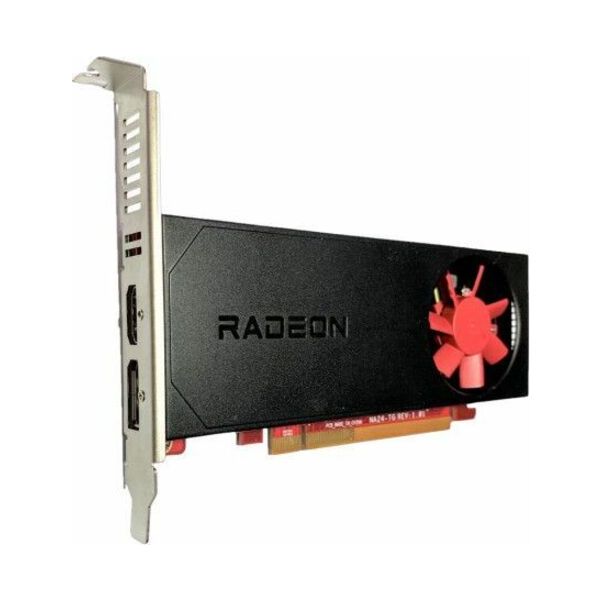 HP AMD Radeon RX 6300 2GB GDDR6 FH DP+HDMI PCIe x16 Videokaart (7Y6P7AA)