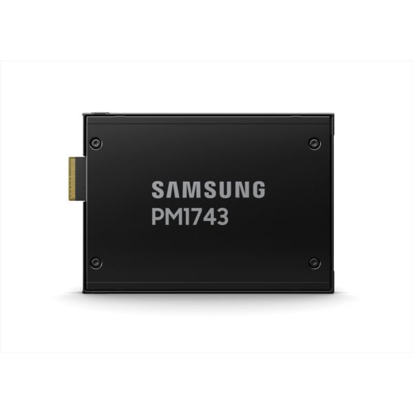 Samsung PM1743 3,84 TB 2.5" PCI Express 5.0 NVMe V-NAND (MZWLO3T8HCLS-00A07) 1/2 Samsung PM1743 3,84 TB 2.5" PCI Express 5.0 NVMe V-NAND (MZWLO3T8HCLS-00A07)