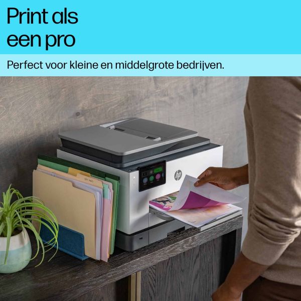HP OfficeJet Pro HP 9132e All-in-One printer, Kleur, Printer voor Kleine en middelgrote ondernemingen, Printen, kopiëren, scannen, faxen, draadloos; HP+; geschikt voor HP Instant Ink; dubbelzijdig printen; dubbelzijdig scannen; automatische documentinvoer