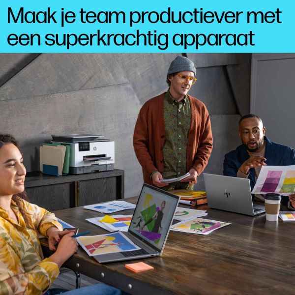 HP OfficeJet Pro HP 9132e All-in-One printer, Kleur, Printer voor Kleine en middelgrote ondernemingen, Printen, kopiëren, scannen, faxen, draadloos; HP+; geschikt voor HP Instant Ink; dubbelzijdig printen; dubbelzijdig scannen; automatische documentinvoer