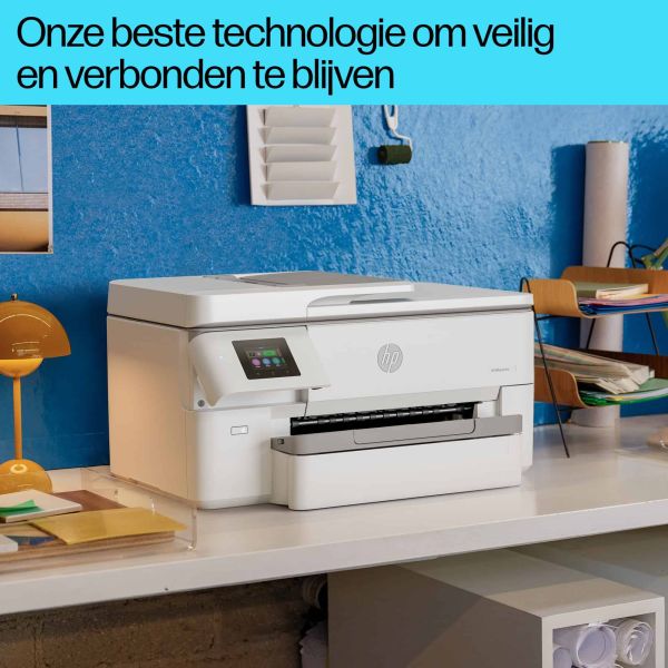 HP OfficeJet Pro HP 9720e Wide Format All-in-One printer, Kleur, Printer voor Kleine kantoren, Printen, kopiëren, scannen, HP+; geschikt voor HP Instant Ink; draadloos; dubbelzijdig printen; automatische documentinvoer; printen vanaf telefoon of tablet; s