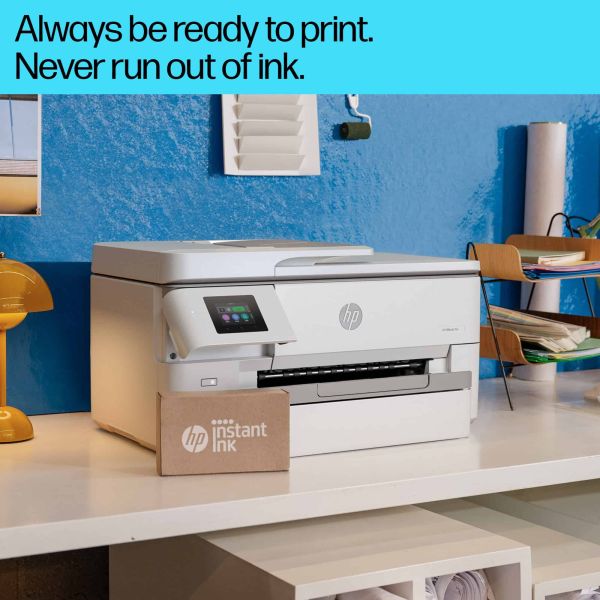 HP OfficeJet Pro HP 9720e Wide Format All-in-One printer, Kleur, Printer voor Kleine kantoren, Printen, kopiëren, scannen, HP+; geschikt voor HP Instant Ink; draadloos; dubbelzijdig printen; automatische documentinvoer; printen vanaf telefoon of tablet; s
