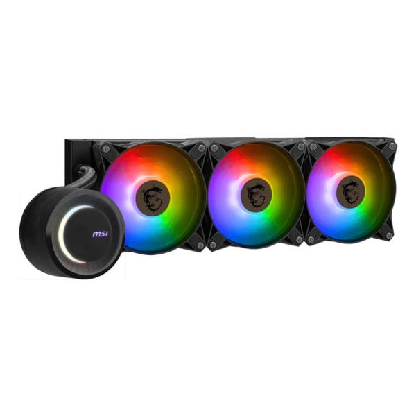 MSI MAG CORELIQUID E360 koelsysteem voor computers Moederbord, Processor Kit voor vloeistofkoeling 12 cm Zwart (MAGCLQE360)