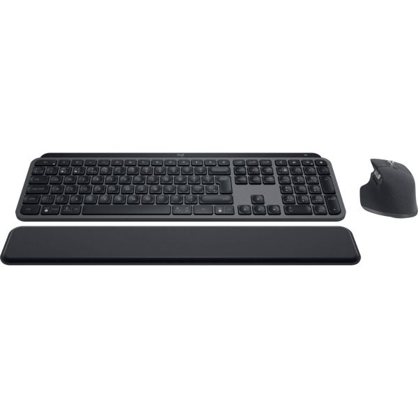 Logitech MX Keys S Combo toetsenbord Inclusief muis RF-draadloos + Bluetooth Portugees Grafiet (920-011611)