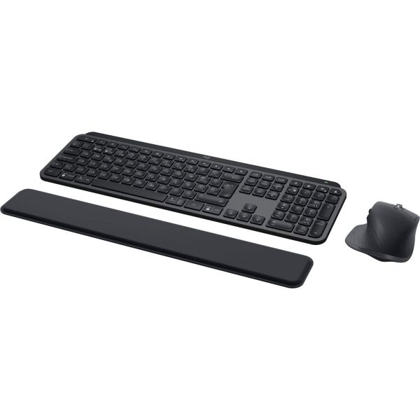 Logitech MX Keys S Combo toetsenbord Inclusief muis RF-draadloos + Bluetooth Portugees Grafiet (920-011611)